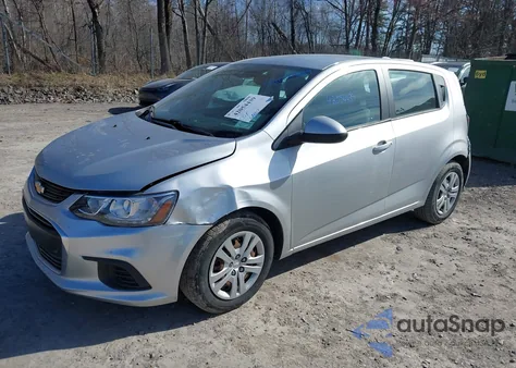 2020 Chevrolet Sonic Fwd 1Fl 5-Door z USA, uszkodzony, nr VIN 1G1JG6SB7L4123754